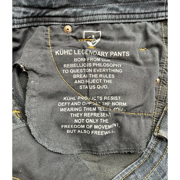 KÜHL Legendary Pants Women's Size 6 Short Straight Leg Stretch‎ Denim Jeans - Picture 7 of 10